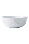 Juliska Berry & Thread Melamine Cereal/ice Cream Bowl - Whitewash In Whitewash