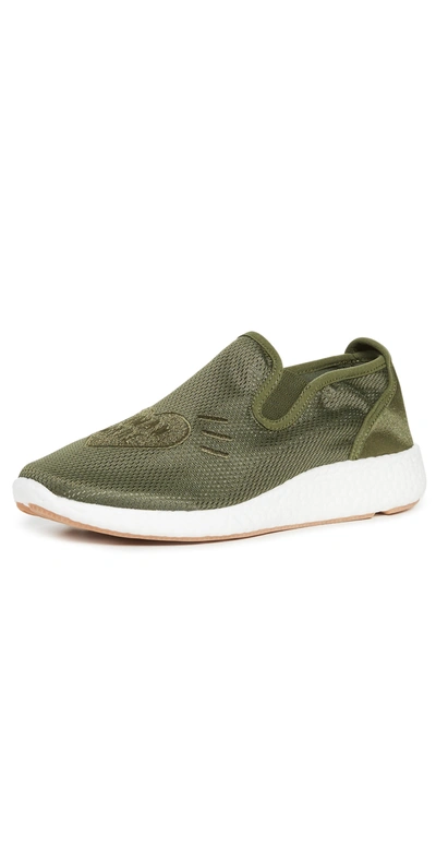 Adidas Originals Originals By Human Made Pure Slip-on Shoes In Wild Pine