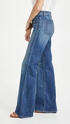 Nili Lotan Megan High-rise Stretch Wide-leg Jeans In Classic Wash