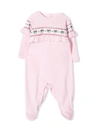 CHIARA FERRAGNI PINK COTTON PYJAMAS,5582128020B 0090