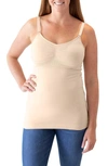 Kindred Bravely Sublime Hands Free Pumping/nursing Camisole In Beige