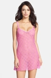 B.tempt'd By Wacoal Lace Kiss Chemise In Tea Rose