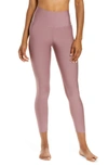 Alo Yoga Airlift High Waist Midi Leggings In Woodrose