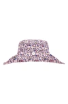 GANNI RECYCLED POLYESTER SUN HAT,A3515