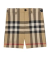 BURBERRY KIDS HOUSE CHECK TAILORED SHORTS (3-14 YEARS),16734131