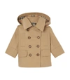 BURBERRY KIDS COTTON TWILL TRENCH COAT (6-24 MONTHS),16758919