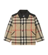 BURBERRY KIDS DIAMOND QUILTED VINTAGE CHECK JACKET (3-14 YEARS),16758929