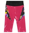 Balmain Printed Leggings In 粉红色
