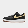Nike Air Force 1 07 Lv8 Pomegranate Sneakers In Black/solar Flare/white/black