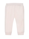 FENDI PINK STRETCH COTTON SWEATPANTS,BUF0298RAB F0C11