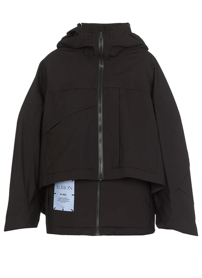 Mcq By Alexander Mcqueen Mcq Alexander Mcqueen Hooded Layered Jacket In Black