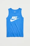 Nike Men's Sportswear Logo Tank Top In Blue