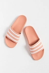 Adidas Originals Adidas Men's Originals Adilette Print Slide Sandals In Pink