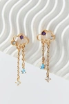 Girls Crew Reigning Clouds Drop Earrings In Gold