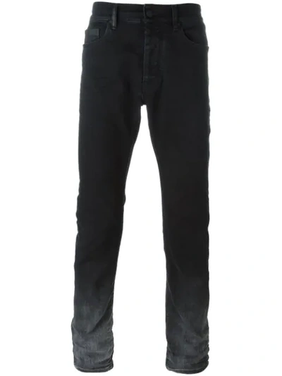 Marcelo Burlon County Of Milan Black Slim Stone Jeans