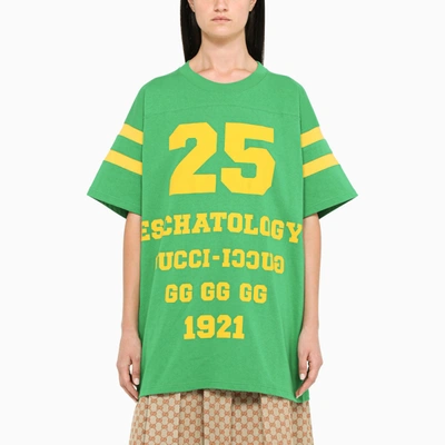 Gucci Green Eschatology/blind For Love T-shirt