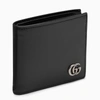 GUCCI BLACK LEATHER BI-FOLD WALLET,4287260YK0N-J-GUC-1000