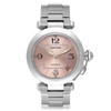 CARTIER PASHA C MIDSIZE PINK DIAL AUTOMATIC LADIES WATCH W31075M7 BOX PAPERS,695ACCEE-5077-B64B-8853-2FD2B1B85E7F