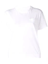 Sacai Plisse Detailed T-shirt In White