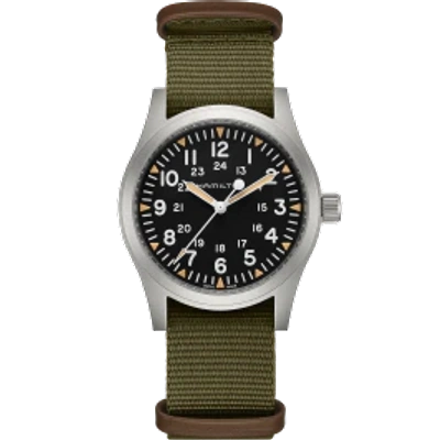 Hamilton Khaki Field Mechanical 42mm In Black