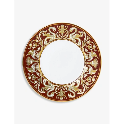 Wedgwood Renaissance Red China Plate 23cm