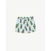 MC2 SAINT BARTH BOYS LIGHT BLUE KIDS PINEAPPLE-PRINT WOVEN SWIM SHORTS 4-12 YEARS 4 YEARS,R03741699