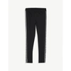 Balmain Teen Side Stripe Track Pants In Black