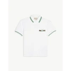 GUCCI LOGO-EMBROIDERED COTTON-BLEND POLO SHIRT 6-12 YEARS,R03708653