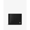 MONTBLANC MENS 4810 WESTSIDE 6CC LEATHER WALLET,R03755397