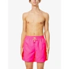 Polo Ralph Lauren Mens Pink Traveller Mid-rise Stretch-recycled Polyester Swim Shorts M In Pink