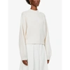 Le Kasha Merida Funnel-neck Cashmere Jumper In White