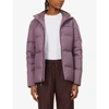 Patagonia Jackson Glacier Hooded Shell-down Jacket In Hyssop Purple