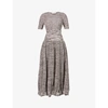 CHRISTOPHER ESBER DECONSTRUCT STRETCH-KNIT MIDI DRESS,R03705064