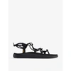 Teva Voya Infinity Recycled-polyester Flip-flops In Black