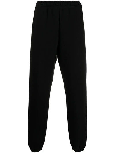 Marni Logo-embroidered Track Trousers In 00n99