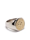 Tom Wood Silver Coin Ring In Silber