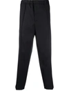 JIL SANDER PRESS-CREASE RELAXED FIT TROUSERS