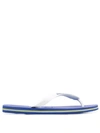Havaianas Brazil Logo Slip-on Flip-flops In Weiss