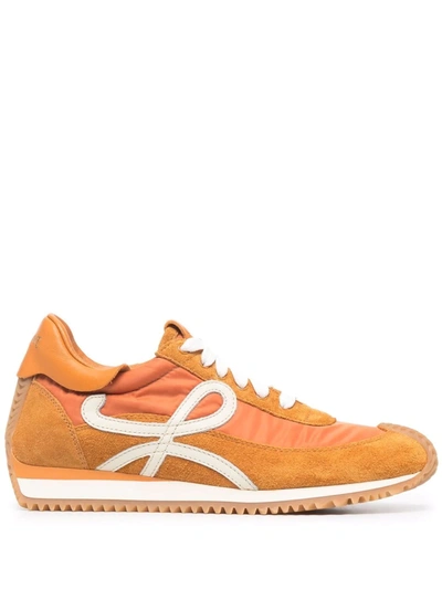 Loewe Flow Low-top Trainers In Orange