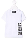Dsquared2 Maple-print T-shirt In White