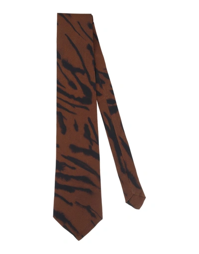 Ottod'ame Woman Ties & Bow Ties Cocoa Size - Viscose In Brown