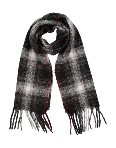 Eleventy Scarves In Dark Brown