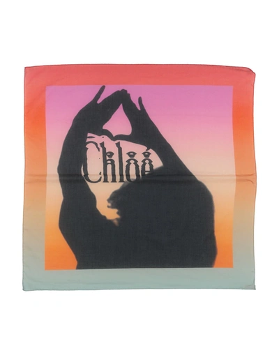 Chloé Scarves In Red