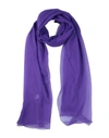 Alberta Ferretti Stoles In Purple