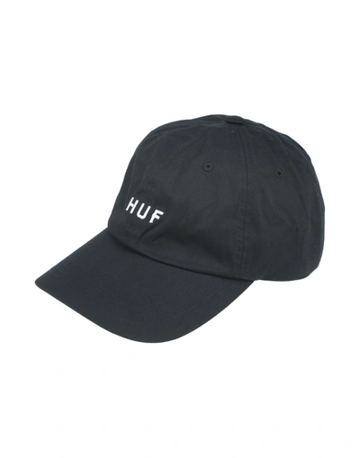 Huf Hats In Black