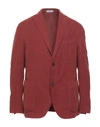 Boglioli Suit Jackets In Rust