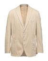 Boglioli Suit Jackets In Beige