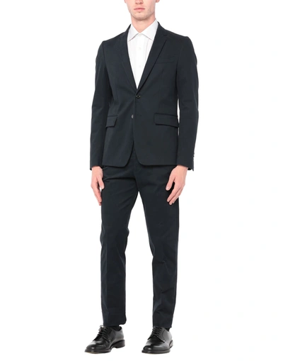 Mauro Grifoni Suits In Dark Blue