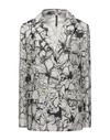 Manila Grace Suit Jackets In Grey