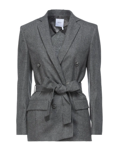 Agnona Suit Jackets In Grey